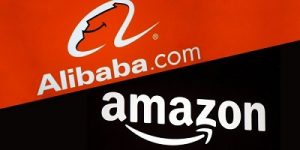 amazon alibaba 300x150, Historia Del E-commerce